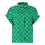 NAVAEH EMERALD ALLOVER PRINTED SHIRT
