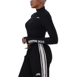 THALIA BLACK ACTIVE TOP
