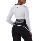 TIANA WHITE ACTIVE TOP