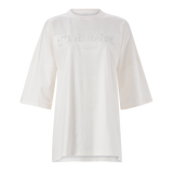 ODESSA CREAM OVERSIZED BOXY T-SHIRT