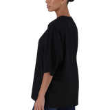 ODESSA BLACK OVERSIZED BOXY T-SHIRT