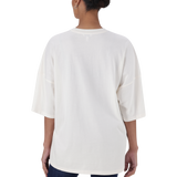 ODESSA CREAM OVERSIZED BOXY T-SHIRT