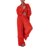 YUNA RED YOGA SHIRT