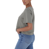 BRIANNA FATIGUE BOXY SPARKLE LOGO T-SHIRT