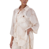 EDITH STONE OVERSIZED SHIRT