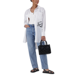 OPHELIA WHITE OVERSIZED SHIRT