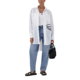 OPHELIA WHITE OVERSIZED SHIRT