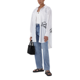 OPHELIA WHITE OVERSIZED SHIRT