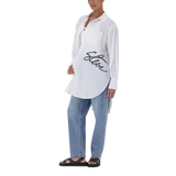 OPHELIA WHITE OVERSIZED SHIRT