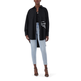 OPHELIA BLACK OVERSIZED SHIRT