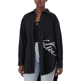 OPHELIA BLACK OVERSIZED SHIRT