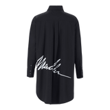 OPHELIA BLACK OVERSIZED SHIRT