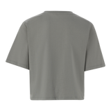 BRIANNA FATIGUE BOXY SPARKLE LOGO T-SHIRT