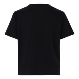 HAZEL BLACK HEART T-SHIRT WITH POPPERS