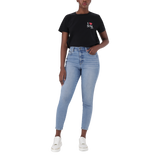 MIA BLACK REGULAR FIT T-SHIRT