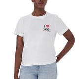 MIA WHITE REGULAR FIT T-SHIRT