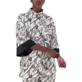 NYLA WHITE KIMONO SHIRT WITH BELT