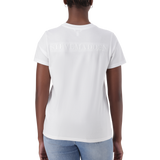 RITA WHITE CLASSIC CREW NECK T-SHIRT