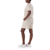 AYAAN STONE EMBOSSED LOGO TOP