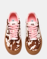 DODGE2-C BROWN AND LIGHT PINK