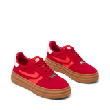 DODGE 2.0 RED WHITE SUEDE